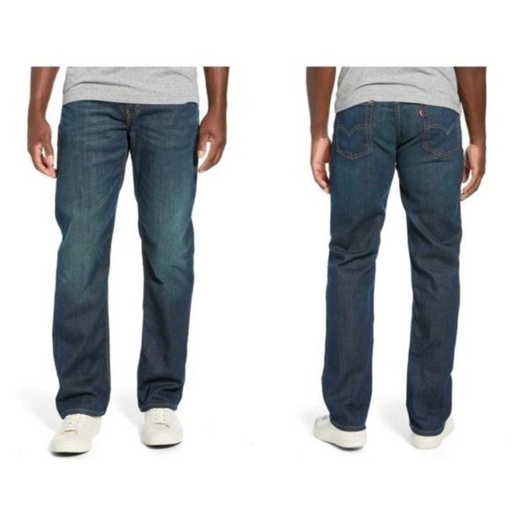 Levi's 514 Straight Leg Jeans Midnight 32 X 34